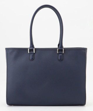 J.PRESS MEN 【定番】サフィアーノトートバッグ ネイビー系