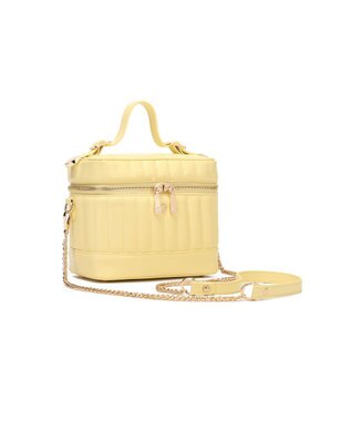 style code 【MERCURYDUO/マーキュリーデュオ】ストライプキルティング　バニティミニショルダーバッグ イエロー