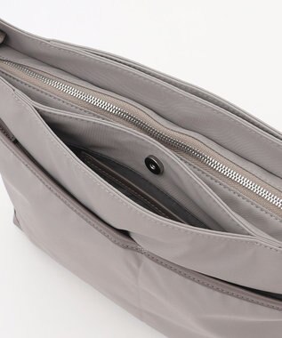 Y'SACCS アシメファスナーポケットショルダー グレージュ