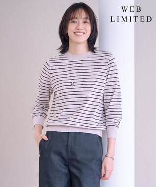 J.PRESS LADIES 【WEB限定】PRINCE クルーネック ニット