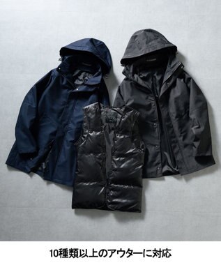 GOTAIRIKU 【GOTAIRIKUコートに取付可能】別売りダウンライナー(24年モデル) ブラック系