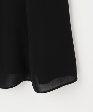 自由区 FORMAL 【洗える】セオアルファバラシャ ウォッシャブル ワンピース ブラック系