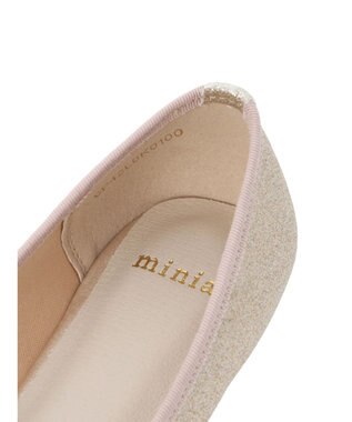 Green Parks ・ｍｉｎｉａ　トウキャップバレエシューズ Pink Gold