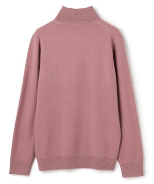 JOSEPH HOMME ピュアカシミヤ　タートルネックニット ピンク系