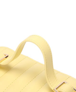 style code 【MERCURYDUO/マーキュリーデュオ】ストライプキルティング　バニティミニショルダーバッグ イエロー