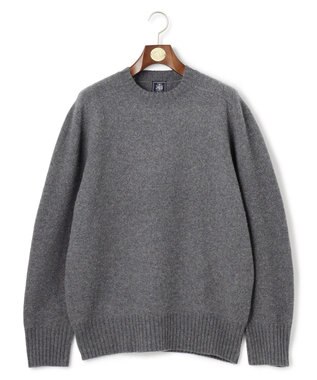 J.PRESS MEN 【J.PRESS ORIGINALS】【UNISEX】Shaggy Saddle Crew Neck Sweater グレー系