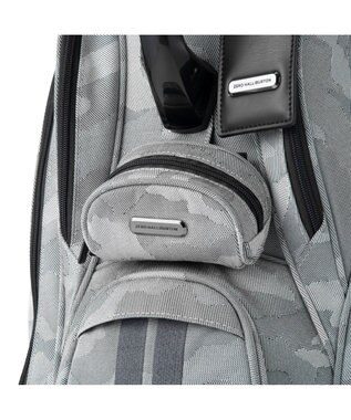 ZERO HALLIBURTON ジャガードカモ柄キャディバッグ JC Series ZHG-CB26 85231 グレーカモ