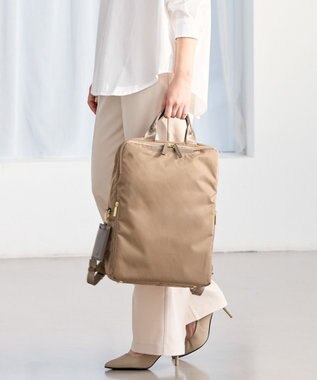 ACE BAGS & LUGGAGE ace. フィッテム レディースビジネスリュック A4 14.0インチPC 68682 エース ベージュ