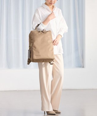 ACE BAGS & LUGGAGE ace. フィッテム レディースビジネスリュック A4 14.0インチPC 68682 エース ベージュ