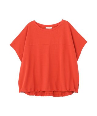 Green Parks 超冷感ドロストフレンチプルオーバー Red