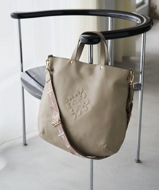  エンボスモノグラム ソフトレザー 2WAYトートバッグ(CE-1611)