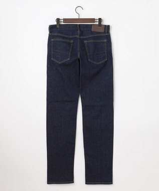 JOSEPH ABBOUD 夏デニム【麻混/薄めJAPANファブリック/ストレッチ】ライトオンスストレッチデニムパンツ ネイビー系