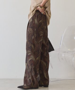 AMERICAN HOLIC アソート柄パンツ Brown