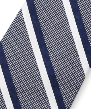 J.PRESS MEN 【フレッシャーズにもおすすめ】レジメンタル ネクタイ グレー系1