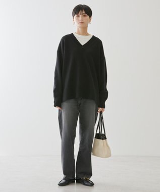 AMERICAN HOLIC ストレートデニム Black