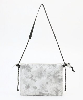 JOSEPH ABBOUD MOUNTAIN 【軽量/ECO撥水】エンボスプリント サコッシュ ライトグレー系5