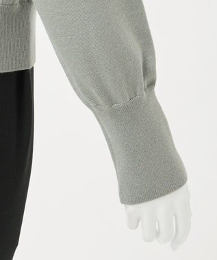 23区 S 【R(アール)】ファインウール ニットカーディガン カーキ系