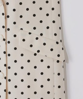 GRACE CONTINENTAL ドットジレドレス キナリ