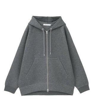 AMERICAN HOLIC ダンボールポンチZIPパーカー Gray Mixture