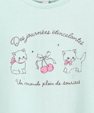 ANY KIDS セーラーカラー Tシャツ ミント