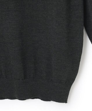 J.PRESS MEN モックネック ニット グレー系