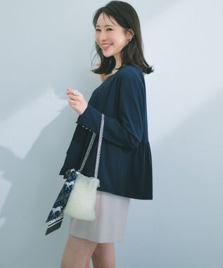 組曲 S 【美人LABコラボ】ビューティーファンクションジャージー ハートラインアンサンブル ネイビー系