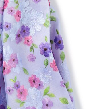 TOCCA 【消臭・洗える】FLOWER OF MUSE ドレス パープル系