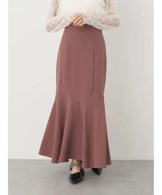earth music&ecology キレイラインマーメイドスカート Mocha
