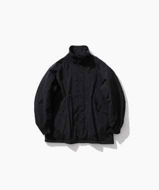 ATON TECHNO COTTON | リサイクルウールパテッドショートモッズ - UNISEX BLACK