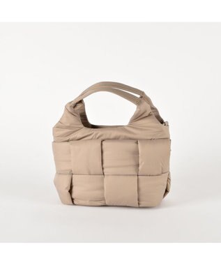 Y'SACCS ボンディングメッシュ　2WAYミニトート グレージュ