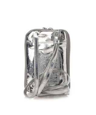 UNBILLION cachecache メタリックマルチミニショルダー シルバー