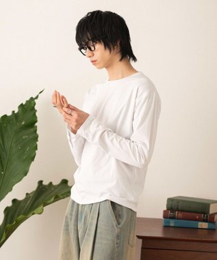 WEGO フレアスリーブT（LS） ホワイト