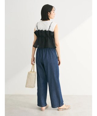 Green Parks シアーキャミビスチェ Black