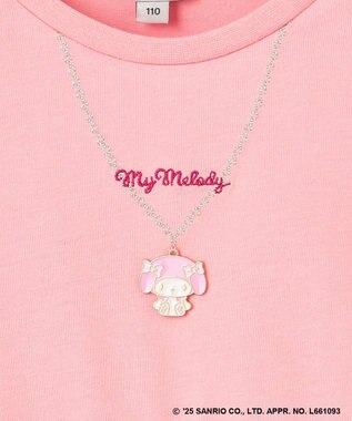 ANY KIDS 【any FAM ×サンリオキャラクターズ】ネックレス風 ワンピース マイメロディ×ピンク