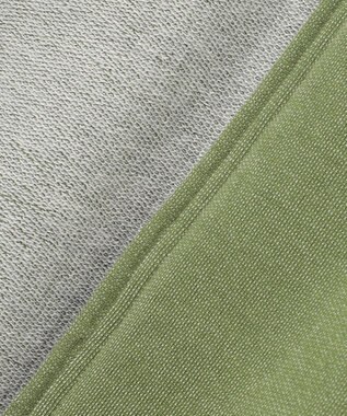 JOSEPH ABBOUD 【オーガニックコットン使用】フルZIPカラー ブルゾン 黄緑系