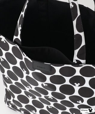 Y'SACCS 【Disney Collection】シルエットプリントトートバッグ　Lサイズ ブラック