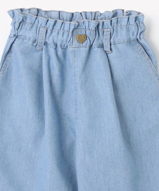ANY KIDS デニム ワイド パンツ ブルー