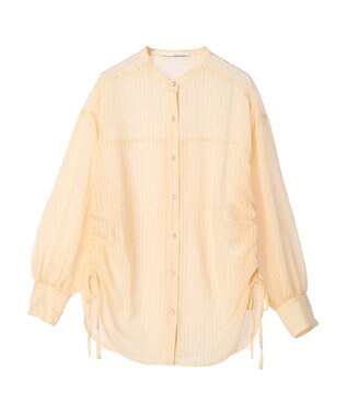 Green Parks ・ＥＬＥＮＣＡＲＥ　ＤＵＥ　ストライプシャツチュニック Yellow