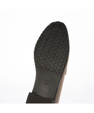 ing <ing>デザインコインローファー ベージュコンビ