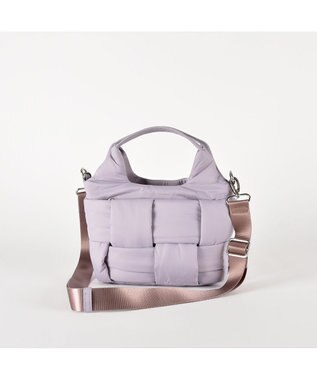 Y'SACCS ボンディングメッシュ　2WAYミニトート ラベンダー