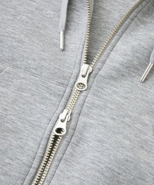 AMERICAN HOLIC ダンボールポンチZIPパーカー Gray Mixture