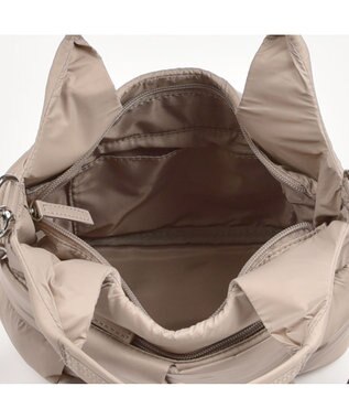 Y'SACCS ボンディングメッシュ　2WAYミニトート グレージュ