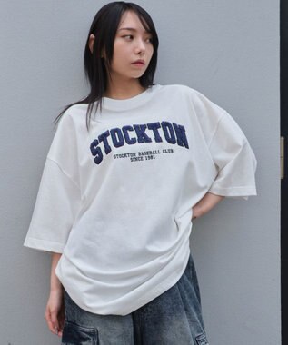 WEGO 【ユニセックス着用アイテム/MLサイズ展開】サガラワッペンロゴBIG　T（SS） ホワイト
