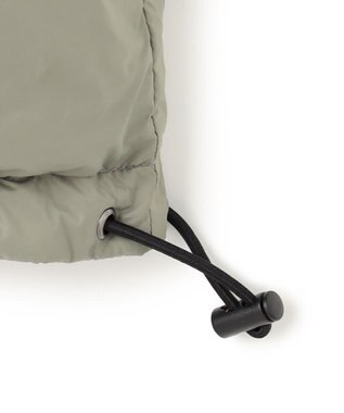 UNFILO MENS 【OCEANS YouTube 掲載】TAION×UNFILO リバーシブルフードダウン ライトグレー×セージグリーン