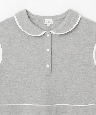 組曲 KIDS 【150-160㎝】カノコ ワンピース ライトグレー系