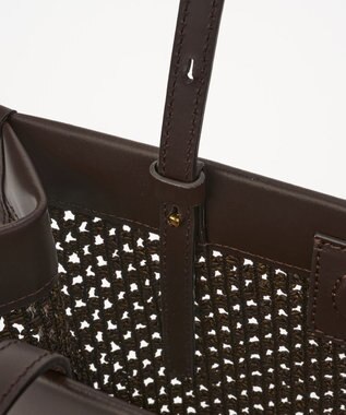 IACUCCI 【予約】ジュリエッタ RETE PAGLIA/RUGA ダークブラウン