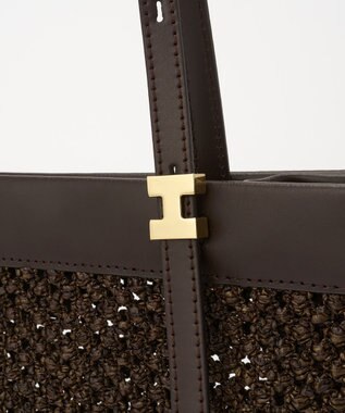 IACUCCI 【予約】ジュリエッタ RETE PAGLIA/RUGA ダークブラウン