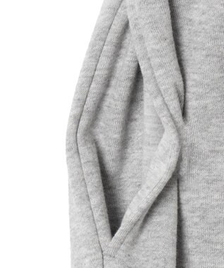 WEGO 【あったか/ウエストゴム】裏起毛スウェットジョガーパンツ 杢グレー