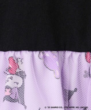 ANY KIDS 【any FAM ×サンリオキャラクターズ】ネックレス風 ワンピース クロミ×ブラック