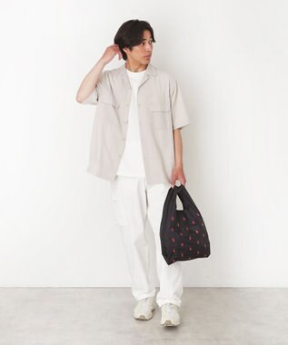 MOONBAT POLO RALPH LAUREN ポロポニー ポケッタブル レインバック ブラック